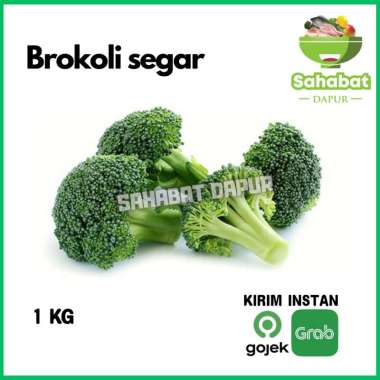 Sahabatdapur - Brokoli/ Sayur Brokoli/ Brokoli 1kg/ Sayuran/ Brokoli Hijau