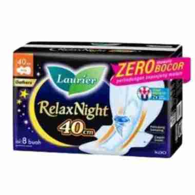 Promo Harga Laurier Relax Night Gathers 40cm 8 pcs - Blibli