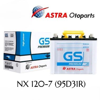 aki basah GS NX 120-7 Premium Astra baru ori
