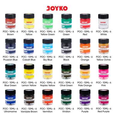 Cat Poster Poster Color Joyko POC-10ML-6 Ultramarine