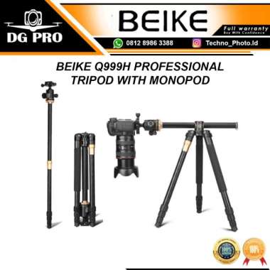 BEIKE Q999H PROFESSIONAL TRIPOD WITH MONOPOD