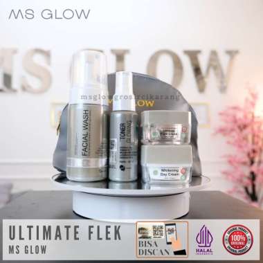 MS Glow Ultimate Flek Series Paket Perawatan Kulit Wajah Kusam Berminyak BPOM dan Halal Aman Bumil B