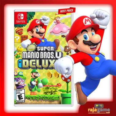 New Super Mario Bros U Deluxe Nintendo Switch Game (Asia)