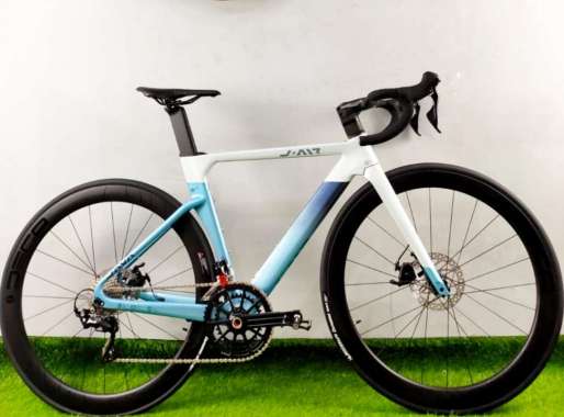 JAVA FUOCO PRO 2022 VERSI WHEELSET CARBON ROAD BIKE UCI SEPEDA BALAP AERO 51 BLUE