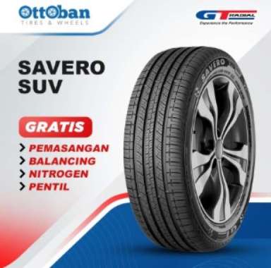 GT Radial Savero SUV 265 60 R18 Ban Mobil Pajero Fortuner - Jasa Home Service