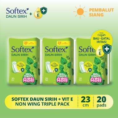 Promo Harga Softex Daun Sirih NonWing 23cm 20 pcs - Blibli