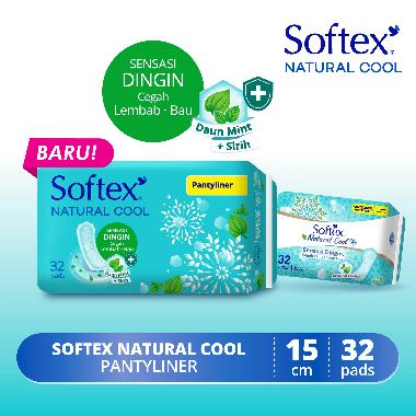 Softex Pantyliner Natural Cool+ Super Slim