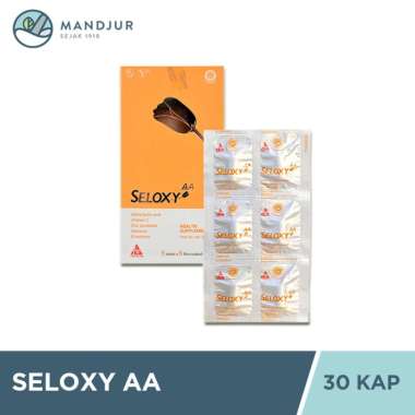 Seloxy AA Dus Isi 5 Strip - Suplemen Antioksidan & Kesehatan Kulit