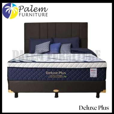 KASUR SPRINGBED CENTRAL DELUXE PLUS POCKET FULLSET FREE ONGKIR JABODETABEK 160 x 200