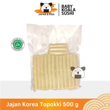 JAJAN KOREA Toppoki 500 g Halal | Tteokbokki / Rice Cake.