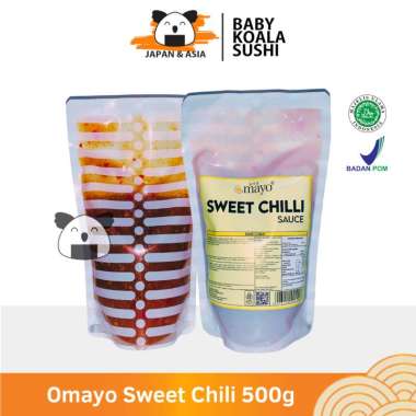 OMAYO SWEET CHILI THAI SAUCE 500 g Halal | Saus Pedas Manis Thailand
