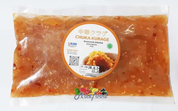 Chuka Kurage | Seasoned Jelly Fish | Ubur-Ubur 250 Gram