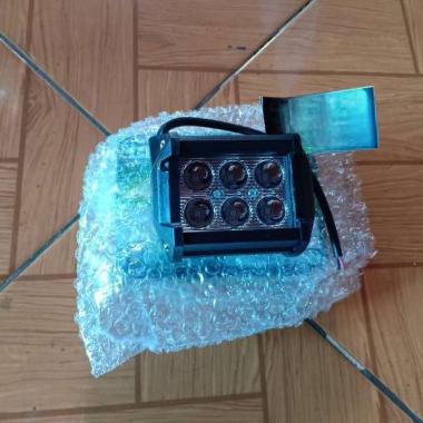LAMPU LED 6 MATA KOTAK
