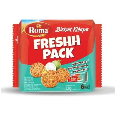 Promo Harga Roma Freshh Pack per 10 pcs 23 gr - Blibli
