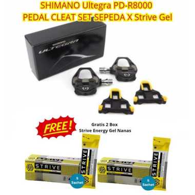 SHIMANO Ultegra PD-R8000 PEDAL CLEAT SET SEPEDA SPD R8000