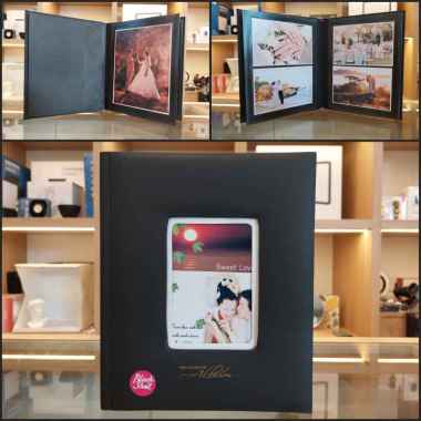 Album Foto 4R isi 40 Foto Landscape Magnetic / Album Foto 4r isi 40 Magnetik SHEET HITAM