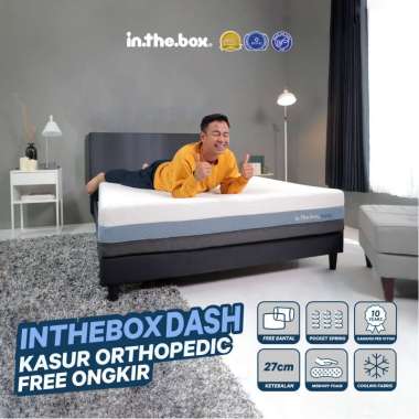 Kasur Orthopedic Spring Bed IN THE BOX Dash - FREE Bantal 140 x 200