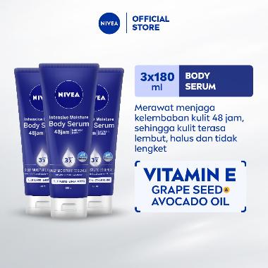 Promo Harga Nivea Body Serum Intensive Moisture 180 ml - Blibli