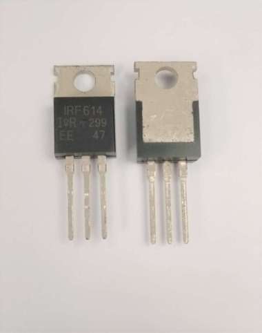 Transistor IRF614 IRF 614 N-Channel Power Mosfet 2A 250V 2Ohm Original