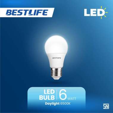 Bestlife Lampu LED Bulb A55 6 W 6500K
