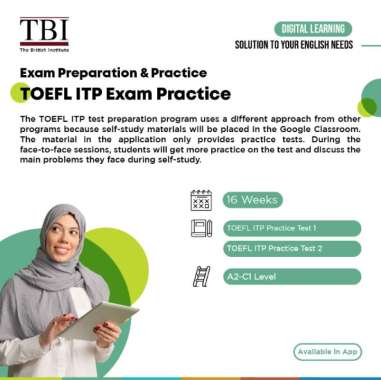 TOEFL ITP Exam Practice - Blended Learning -