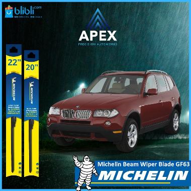 MICHELIN FRAMELESS WIPER GF63 FOR BMW X3 E83