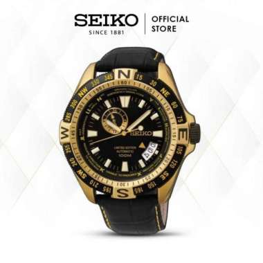 Jam Tangan Pria Seiko Automatic Leather SSA190K1 Limited Original