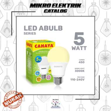 Lampu Led Cahaya 5W Kuning