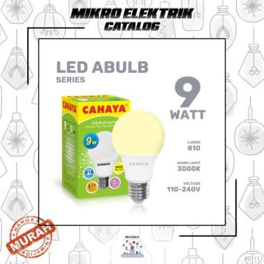 Lampu Led Cahaya 9 Watt Kuning
