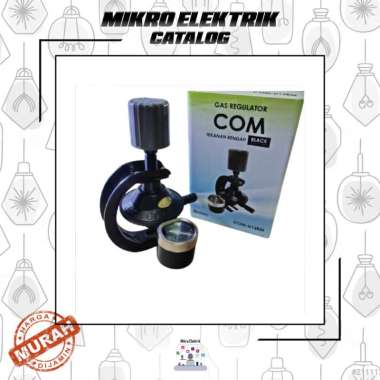 Regulator Gas Destec Hitam COM-U12RM
