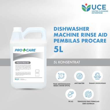 Dishwasher Machine Rinse Aid Pembilas PROCARE 5L (BERAT SESUAI)