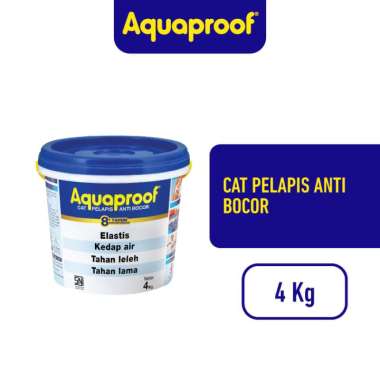 AQUAPROOF - 4 KG - CAT PELAPIS ANTI BOCOR Hitam