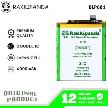 RakkiPanda - Baterai BLP681 F9 / F9 Pro / R17