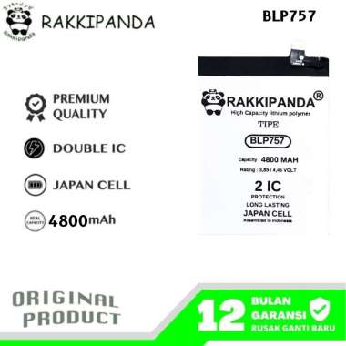 RakkiPanda - Baterai BLP757 Realme 6 / Realme 6 Pro / Narzo
