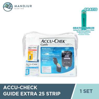 Accu-Chek Guide Extra 25 Strip - Alat Pemantau Gula Darah