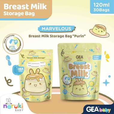GEA Baby Kantong Asi 120ml Breastmilk Storage 120ml Purin