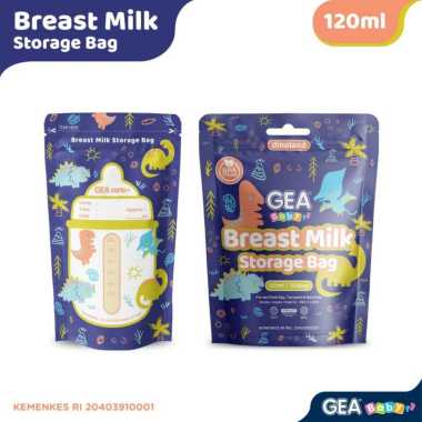 GEA Baby Kantong Asi 120ml Breastmilk Storage 120ml Dinoland