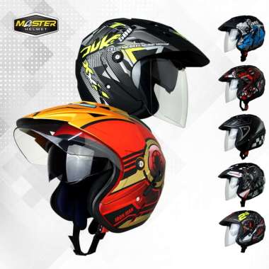 Helm Motor SNI BXP Original 2 kaca (Double visor) 2 KACA BXP JP7 MOTIF Semua Ukuran 26 COBRA