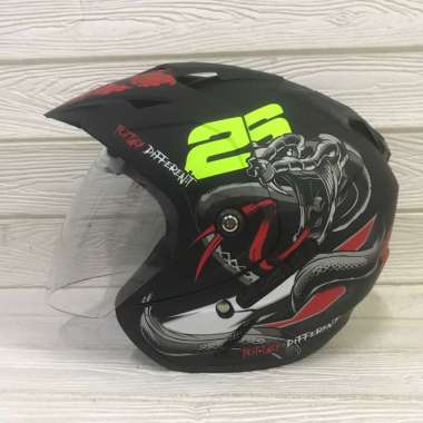 Helm Motor SNI BXP Original 2 kaca (Double visor) 2 KACA BXP JP7 MOTIF Semua Ukuran 26 COBRA