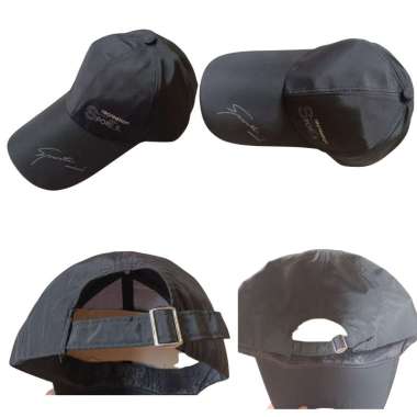 Baseball cap : RECREATION SPORT - Topi baseball topi golf topi pria topi wanita One Size BLACK