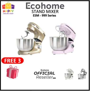 ECOHOME Stand Mixer Standing Mixer Ecohome ESM-999 Series Gold