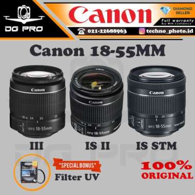 Lensa Canon EF-S 18-55mm Is II - LENSA IS STM LENSA IS STM