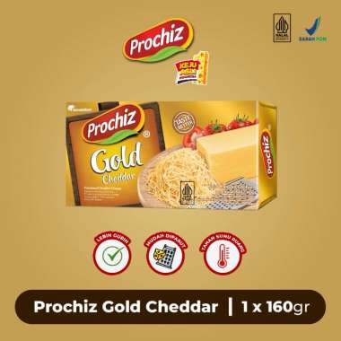 Promo Harga Prochiz Gold Cheddar 160 gr - Blibli