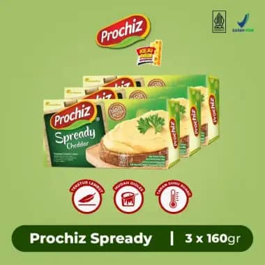 Promo Harga Prochiz Spready 160 gr - Blibli