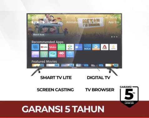 POLYTRON Smart TV 43 Inch FHD- PLD 43CV8869 - SMART TV