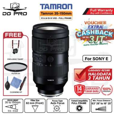 Lensa Tamron 35-150mm f2-2.8 Di III VXD Lens for Sony E Original Resmi