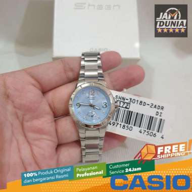 CASIO ORIGINAL - CASIO SHEEN SHN-3018D-2A - JAM TANGAN WANITA JAM WANITA CT - STAINLESS CASIO SHN 30