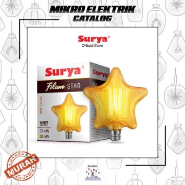 Lampu LED Hias Classic Surya Filum Star 4W / 6Watt SRF 140A1 7watt