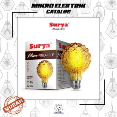 Lampu LED Hias Classic Surya Filum Pineapple 4W / 6Watt SGF 95A3 4watt