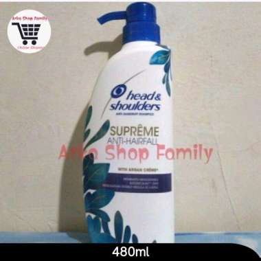 Promo Harga Head & Shoulders Supreme Shampoo Anti-Hairfall 480 ml - Blibli